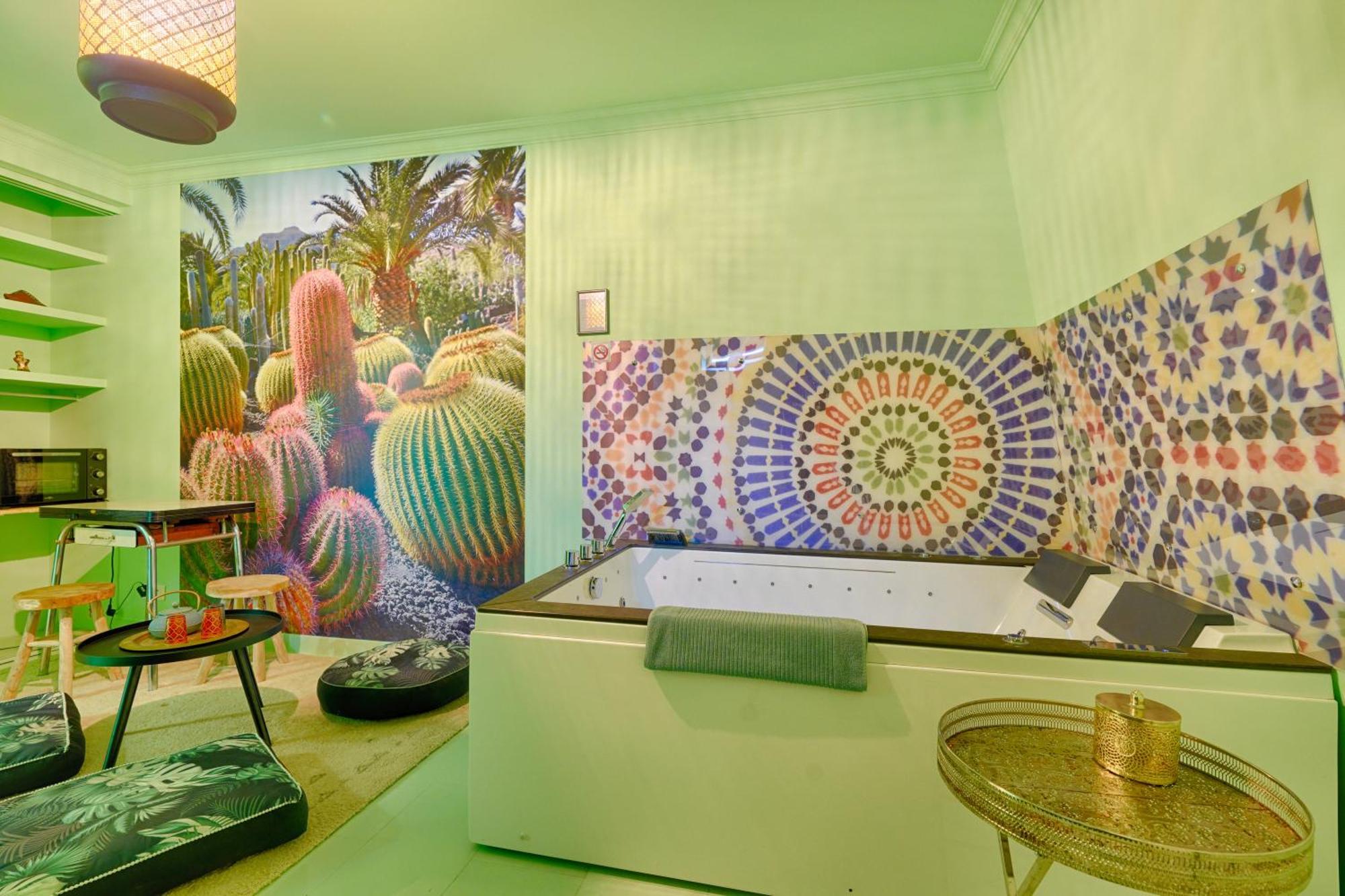 Luxury Magic Cactus Garden, Paris 0Rly Avec Jacuzzi Daire Vigneux-sur-Seine Dış mekan fotoğraf