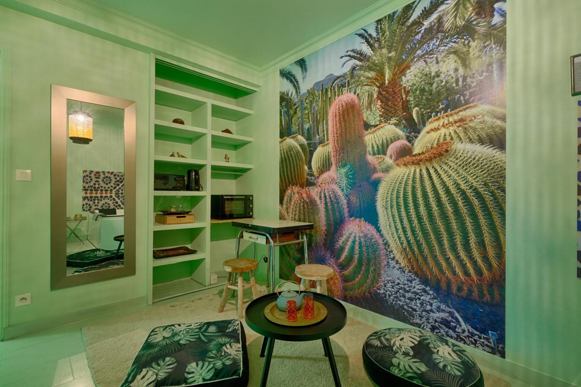 Luxury Magic Cactus Garden, Paris 0Rly Avec Jacuzzi Daire Vigneux-sur-Seine Dış mekan fotoğraf