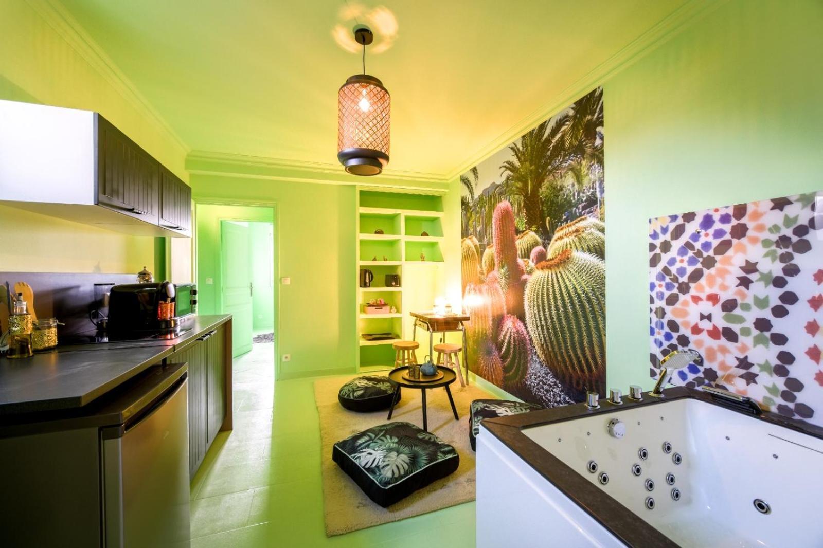 Luxury Magic Cactus Garden, Paris 0Rly Avec Jacuzzi Daire Vigneux-sur-Seine Dış mekan fotoğraf