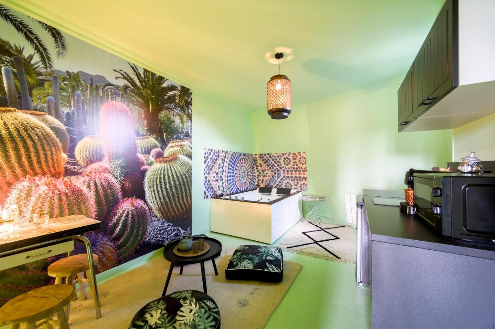 Luxury Magic Cactus Garden, Paris 0Rly Avec Jacuzzi Daire Vigneux-sur-Seine Dış mekan fotoğraf